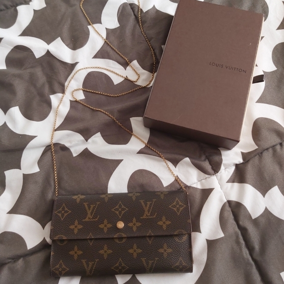 Louis Vuitton Porto Tresor International Trifold Wallet & Chain A Beauty - Picture 4 of 17